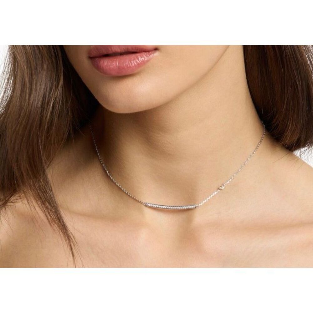 Emporio Armani Sterling Silver ID Necklace
